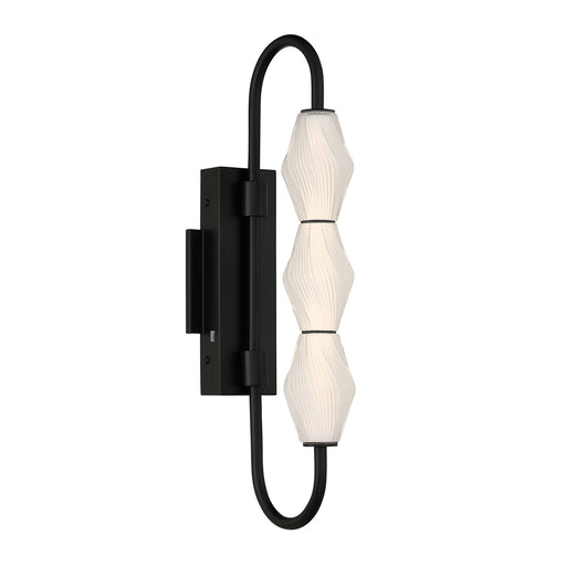 Geode LED Outdoor Wall Mount Matte Black