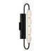 Golden - 1517-OWL4 BLK-FST - LED Outdoor Wall Mount - Geode - Matte Black