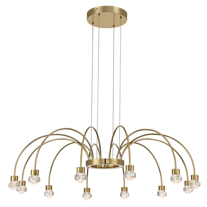 Golden - 1573-12 TG-B - LED Chandelier - Vario - Titanium Gold
