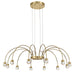 Golden - 1573-12 TG-C - LED Chandelier - Vario - Titanium Gold