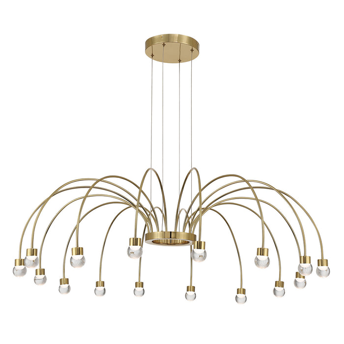 Golden - 1573-16 TG-A - LED Chandelier - Vario - Titanium Gold