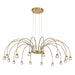 Golden - 1573-16 TG-A - LED Chandelier - Vario - Titanium Gold