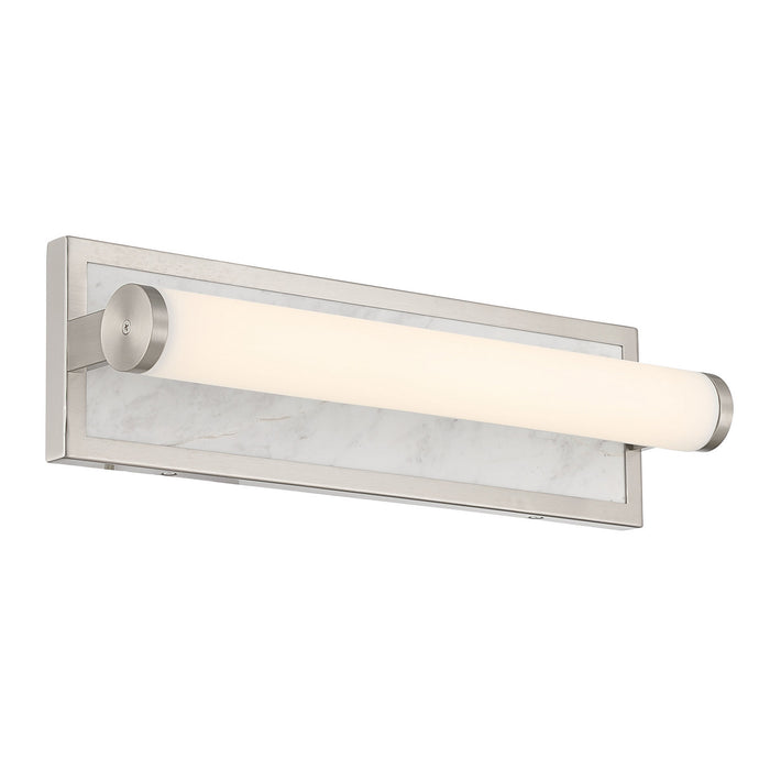 Golden - 1672-BA18 BN-JW - LED Vanity - Stratum - Brushed Nickel