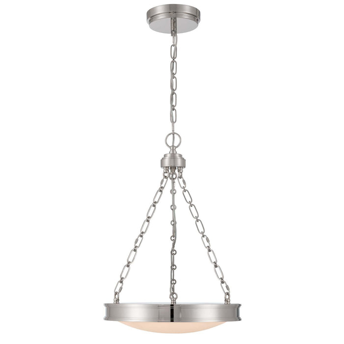 Golden - 1700-17 PN-EG - LED Pendant - Cameron - Polished Nickel