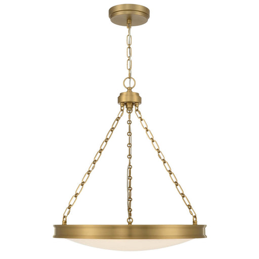 Golden - 1700-24 BCB-EG - LED Pendant - Cameron - Brushed Champagne Brass
