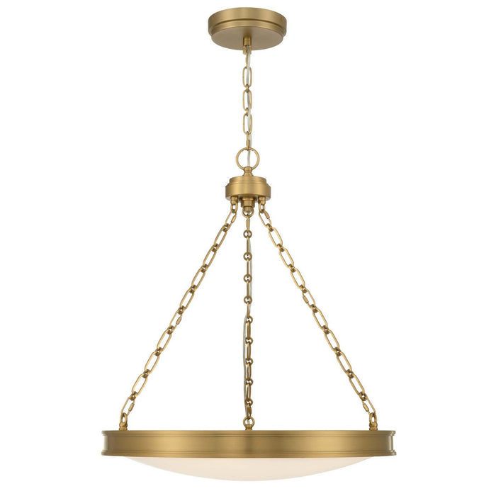 Golden - 1700-24 BCB-EG - LED Pendant - Cameron - Brushed Champagne Brass