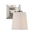 Golden - 5189-WSC PN-PLT - One Light Wall Sconce Vanity - Brilia - Polished Nickel