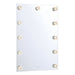 Golden - 8195-24M WHT-B - LED Mirror - Starlight - Matte White