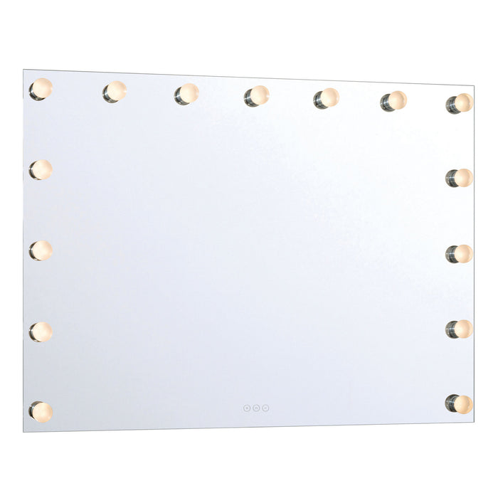 Golden - 8195-48M WHT-A - LED Mirror - Starlight - Matte White
