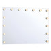 Golden - 8195-48M WHT-A - LED Mirror - Starlight - Matte White