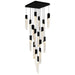 CWI Lighting - 1723P24-17-101 - LED Chandelier - Petra - Black