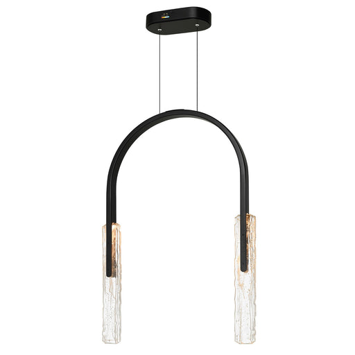 Curva LED Chandelier Black
