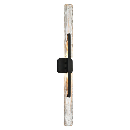 Curva LED Wall Sconce Sand Black