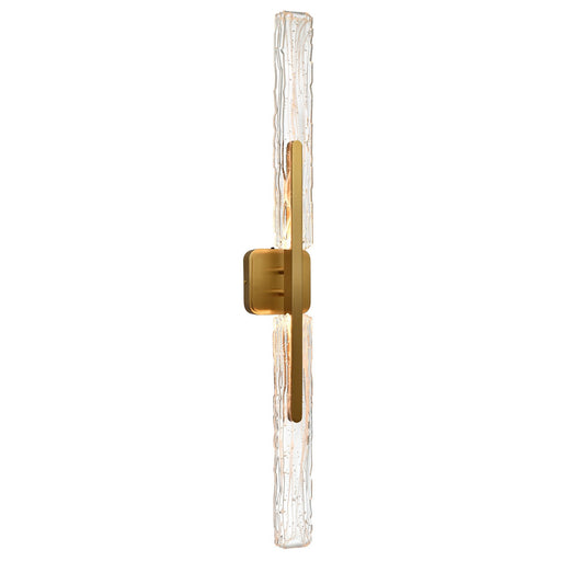 Curva LED Vanity Brass