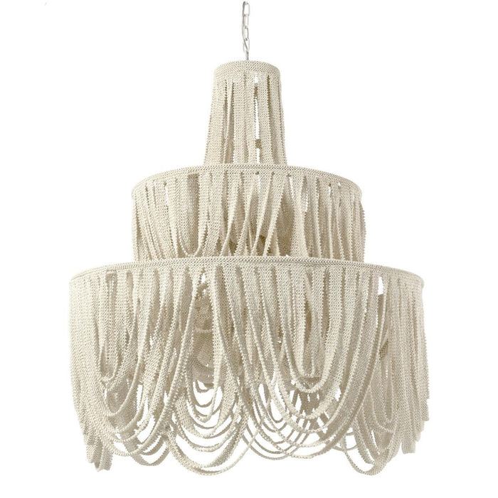 Palecek - 2121-79 - Chandelier - Selita - Off-White