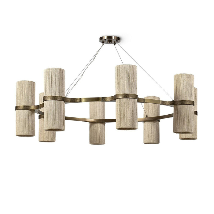 Palecek - 2144-79 - Chandelier - Sinclair - Antique Brass