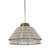 Palecek - 2152-79 - Outdoor Pendant - Pescadero - Brass