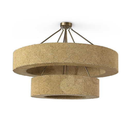 Monterey Chandelier Antique Brass