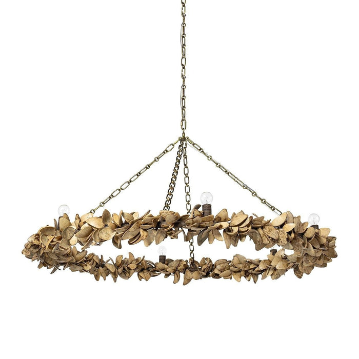 Palecek - 2926-79 - Chandelier - Siena - Antique Brass