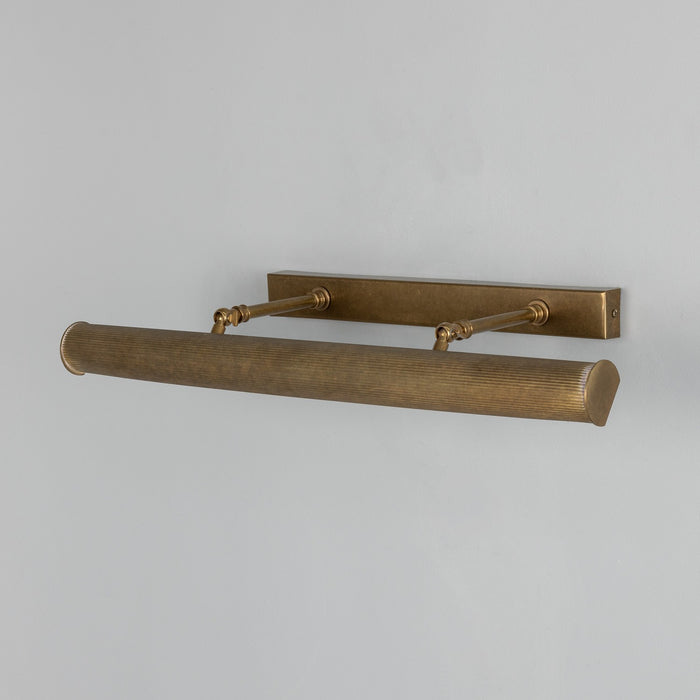 Mullan Lighting - MPL030ANTBRS - Four Light Picture Light - Cambridge - Antique Brass