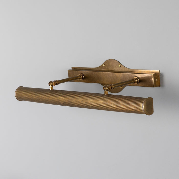 Mullan Lighting - MPL036ANTBRS - Four Light Picture Light - Bilbury - Antique Brass