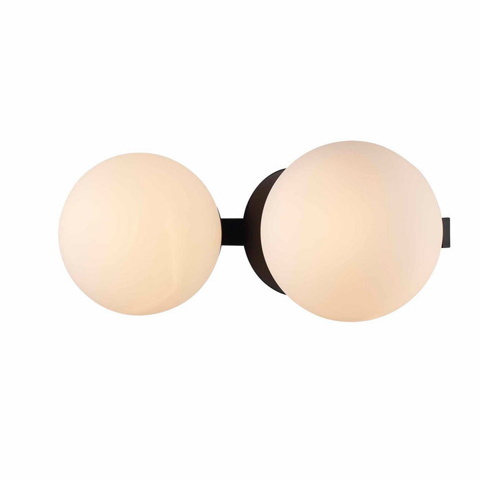 Trans Globe Imports - 22752 BK - Two Light Vanity - Black