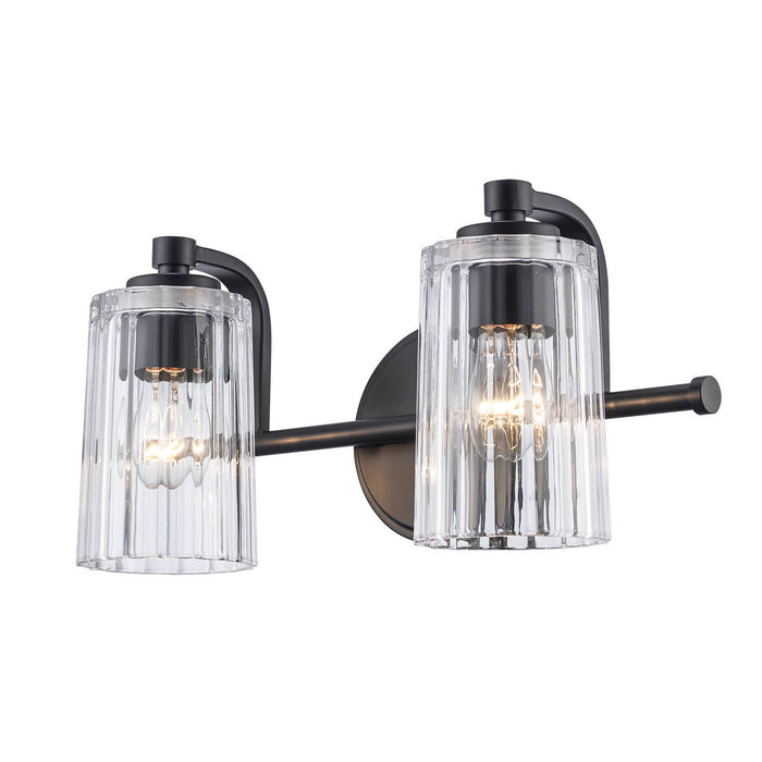 Trans Globe Imports - 22792 BK - Two Light Vanity - Black