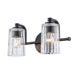Trans Globe Imports - 22792 BK - Two Light Vanity - Black