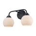 Trans Globe Imports - 22802 BK - Two Light Vanity - Black