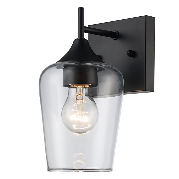 Trans Globe Imports - 71831 BK - One Light Wall Sconce - Black