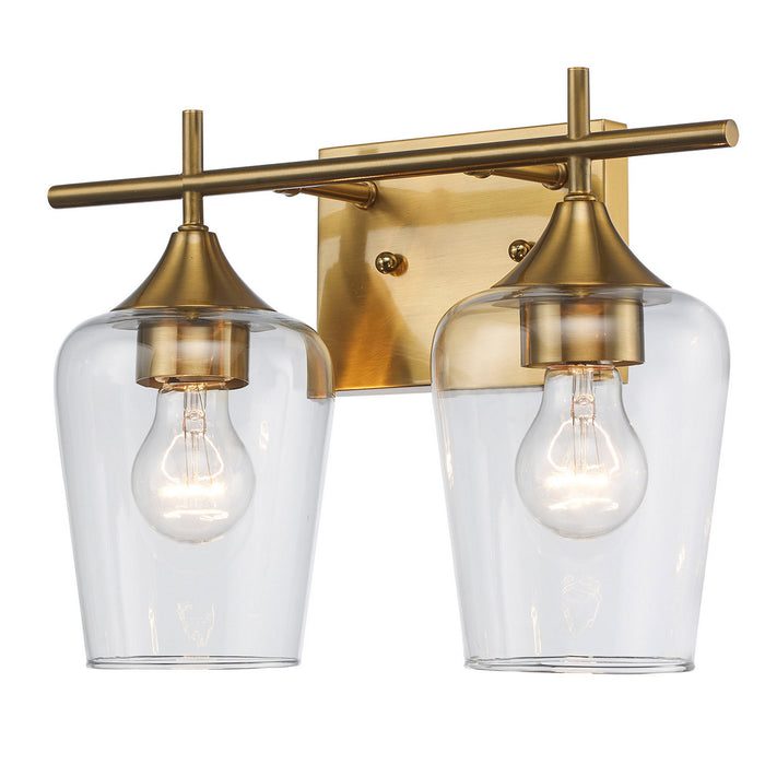 Trans Globe Imports - 71832 AG - Two Light Vanity - Antique Gold
