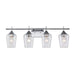 Trans Globe Imports - 71834 PC - Four Light Vanity - Polished Chrome