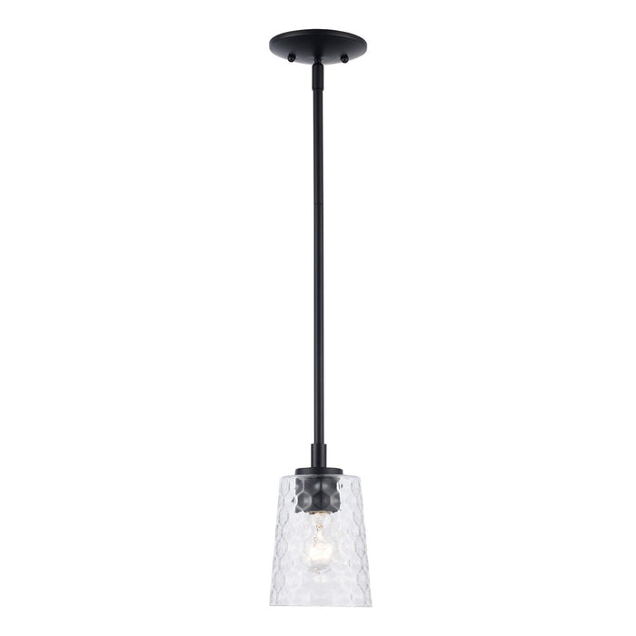 Trans Globe Imports - 71970 BK - One Light Pendant - Black