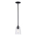 Trans Globe Imports - 71970 BK - One Light Pendant - Black