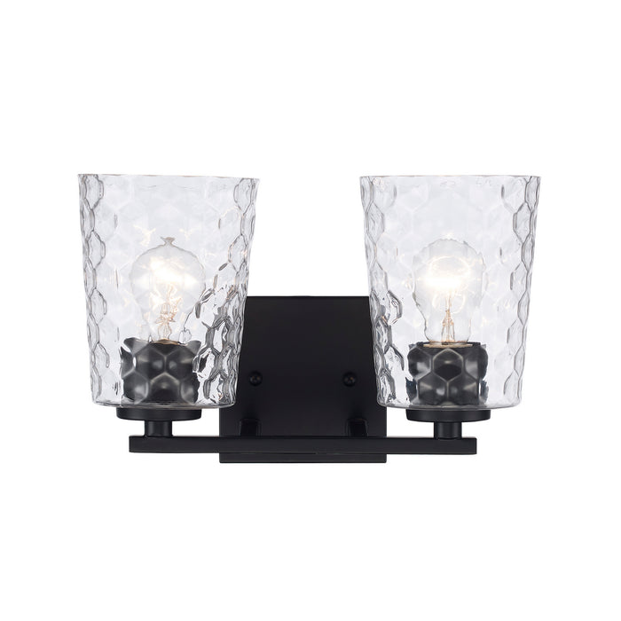 Trans Globe Imports - 71972 BK - Two Light Vanity - Black