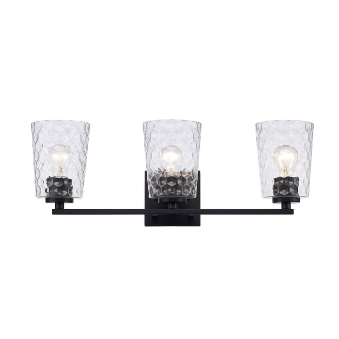 Trans Globe Imports - 71973 BK - Three Light Vanity - Black