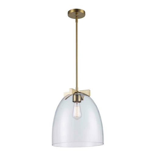 One Light Pendant Antique Gold