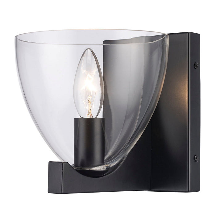 Trans Globe Imports - 71981 BK - One Light Wall Sconce - Black