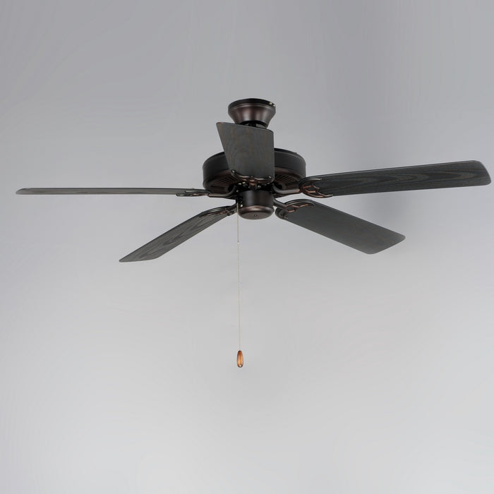 Maxim - 89915OI - 52 Inch Outdoor Ceiling Fan - Basic-Max - Oil Rubbed Bronze