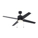 Trans Globe Imports - F-1054 BK - 52" Ceiling Fan - Black