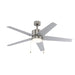 Trans Globe Imports - F-1055 BN - 52" Ceiling Fan - Brushed Nickel