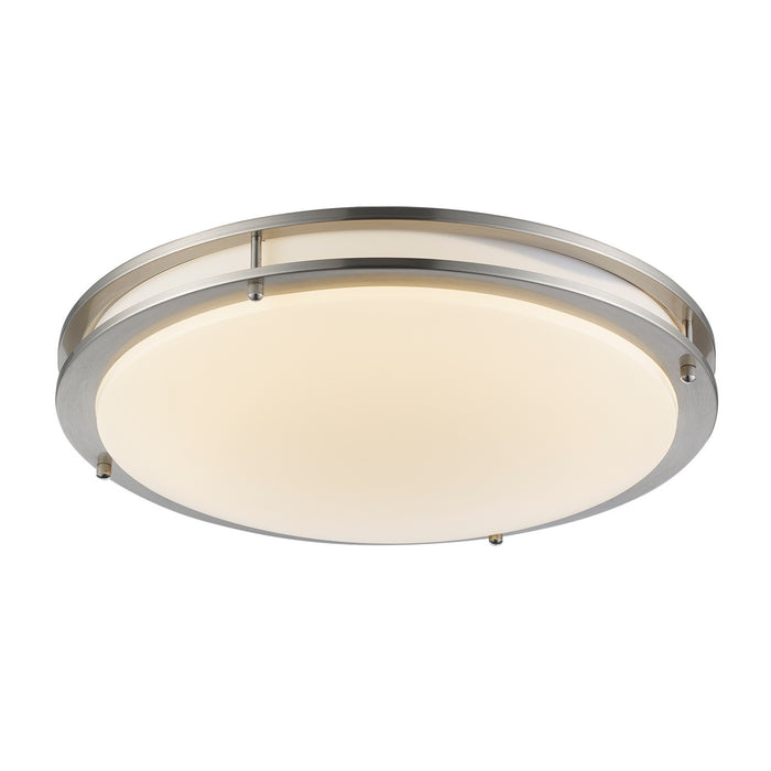 Trans Globe Imports - LED-16318 BN - LED Flush Mount - Brushed Nickel