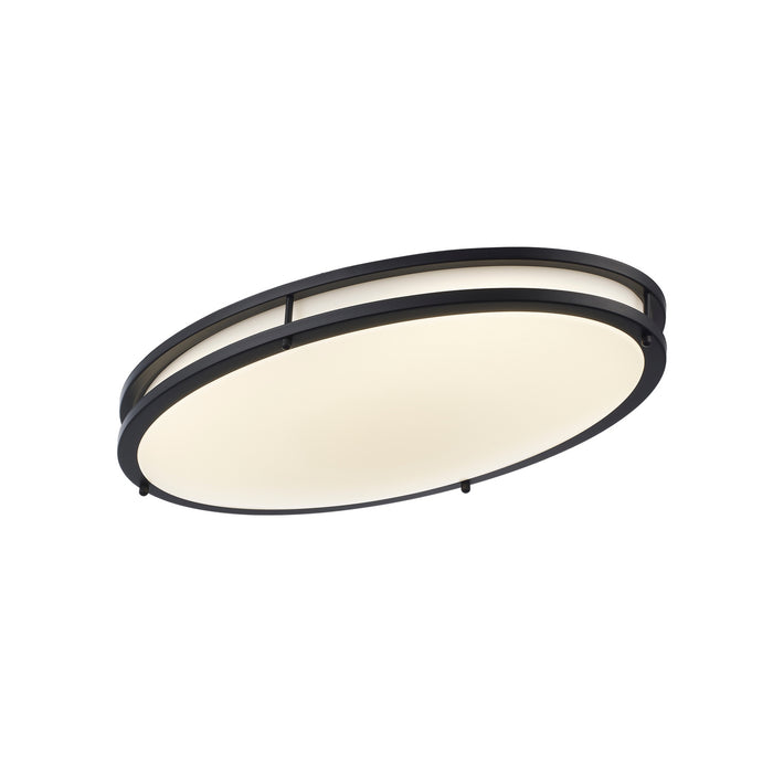 Trans Globe Imports - LED-16324 BK - LED Flush Mount - Black