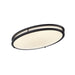Trans Globe Imports - LED-16324 BK - LED Flush Mount - Black
