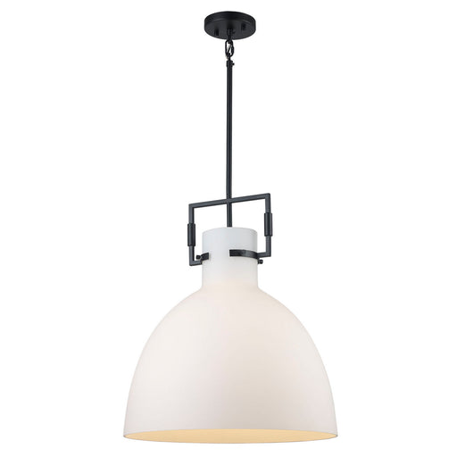 One Light Pendant Black