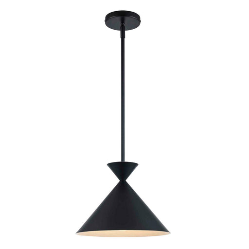 One Light Pendant Black