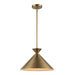 Trans Globe Imports - PND-2307 AG - One Light Pendant - Antique Gold