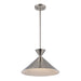 Trans Globe Imports - PND-2307 BN - One Light Pendant - Brushed Nickel