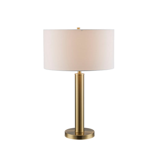 One Light Table Lamp Antique Gold