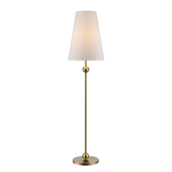 Trans Globe Imports - RTL-9208 AG - One Light Floor Lamp - Antique Gold